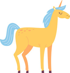 Standing Magical Unicorn