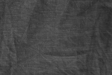 Fototapeta premium Wrinkled gray bed sheets as background