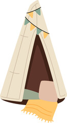 Teepee tent for baby © Mykola Syvak