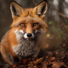 Fototapeta premium Animal photography photos about foxes