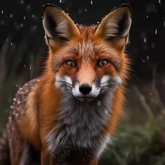 Fototapeta premium Animal photography photos about foxes