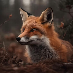Naklejka premium Animal photography photos about foxes