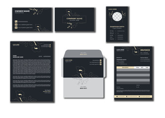 corpurate luxurious stationary design 