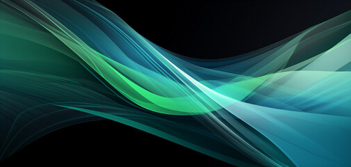 abstract silver green background