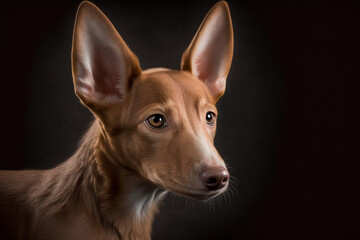 Sleek and Athletic: Discover the Pharaoh Hound's Unique Personality in this Stunning Image