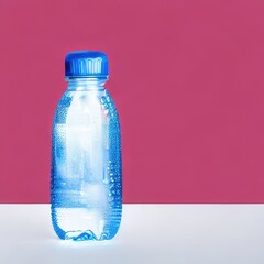 bottle of water. Generative AI.