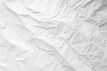 Obraz premium Design space white crumpled paper textured background. Created with Generative AI Technology