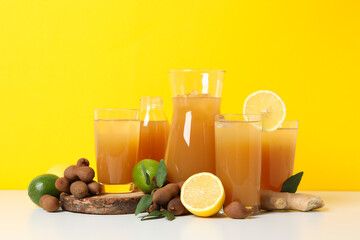 Fresh sweet drink - tamarind juice, tasty drink for refreshing