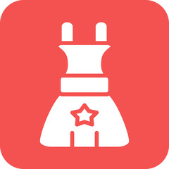 Vector Design Birthday Dress Icon Style