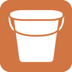 Vector Design Water Bucket Icon Style