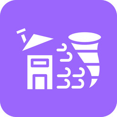 Vector Design Typhoon Icon Style