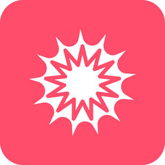 Vector Design Explosion Icon Style
