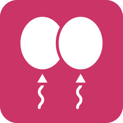Vector Design Balloons Icon Style