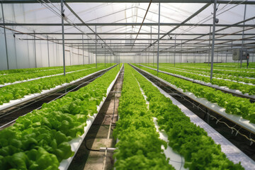 künstlich angelegte Gemüse Farm, KI, Vertical Farm