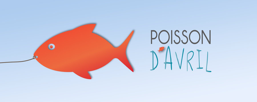1er avril - poisson d'avril illustration banni&egrave;re