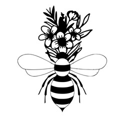  Flower Bee svg, Floral Bee svg file, Save the Bees svg, Bee Kind, Bee Happy, Bee Kind Floral cut file, Floral Bee svg cut file, Honey Bee bee and flowers