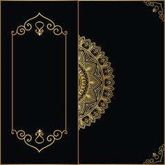 Ramadan Kareem Islamic Greeting Card Background Vector Illustration