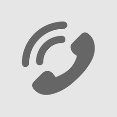 Phone symbol vector icon eps 10. Telephone icon.