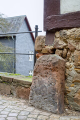 Alte Steinmauern, Gel&auml;nder, Oberstadt,