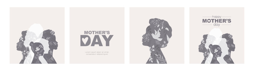 Mother's Day card set. 