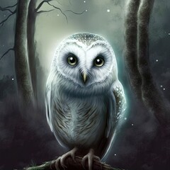 owl in the night
