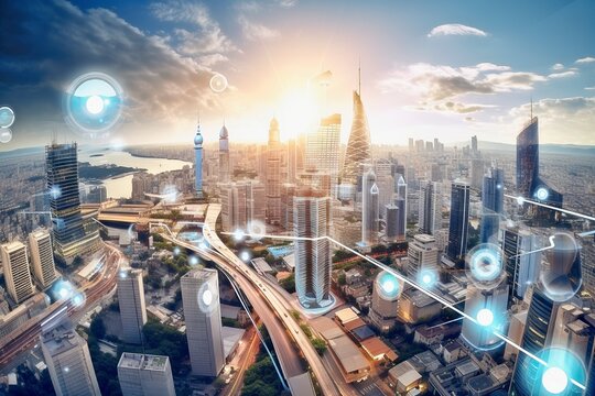 Striking Vision of Technology's Future, Human Interaction, Transformative Power, Generative AI