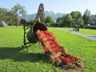 City of Zakopane in summer, park © Oksana