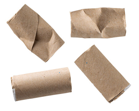 Single Empty Toilet Paper Roll Stock Photo - Image of empty, cardboard:  83456950