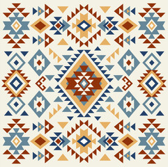 Aztec motif tribal ethnic design. Navajo decoration symbol, boho tattoo geometric template. Ethnic ornament. 