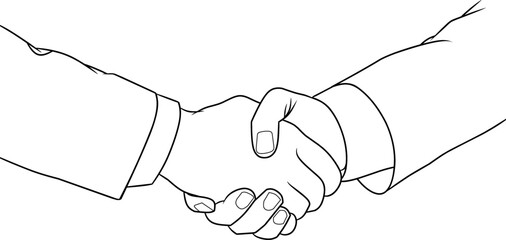 handshake illustration