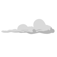 Simple Cloud Vector Element