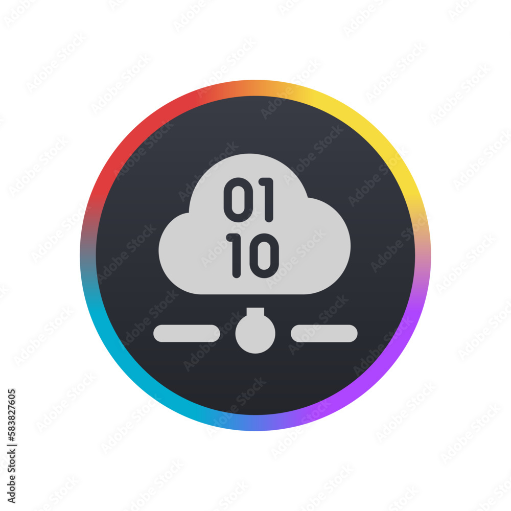 Poster Share Cloud - Pictogram (icon) 