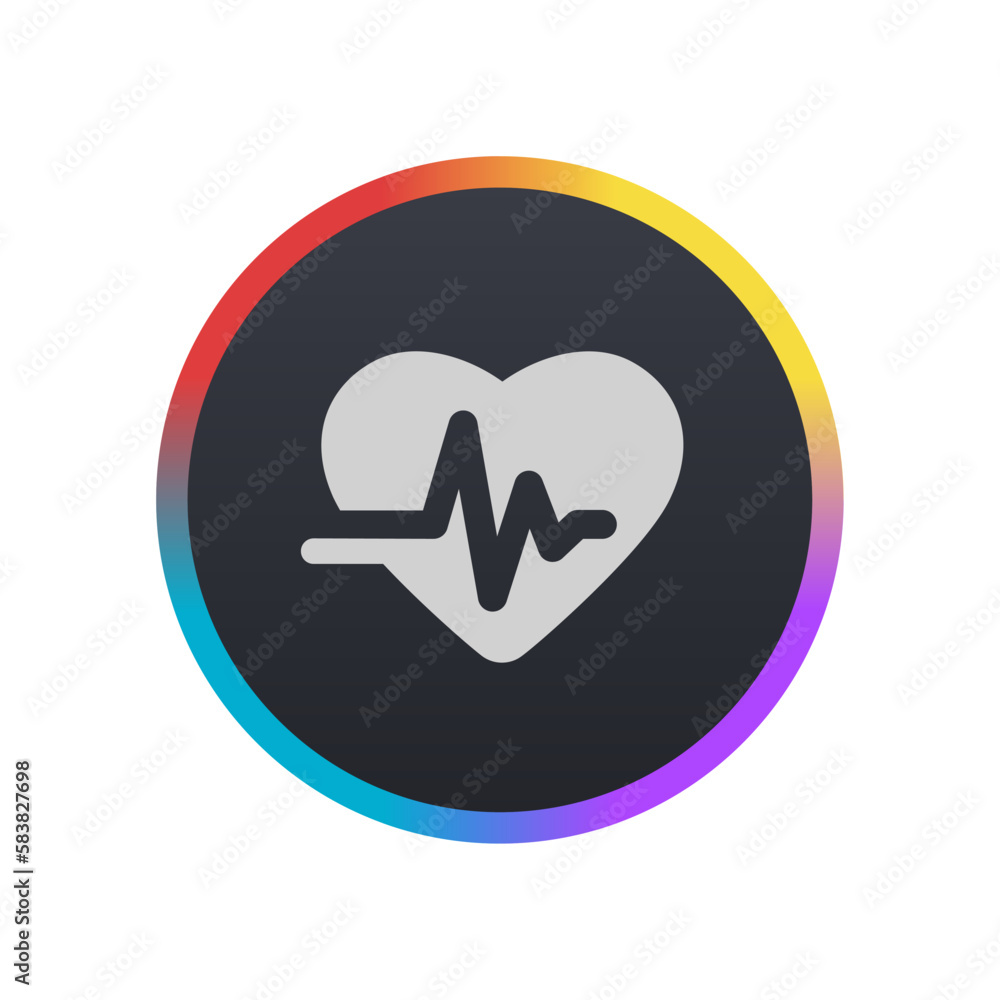 Poster ekg - pictogram (icon)