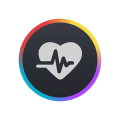 EKG - Pictogram (icon) 