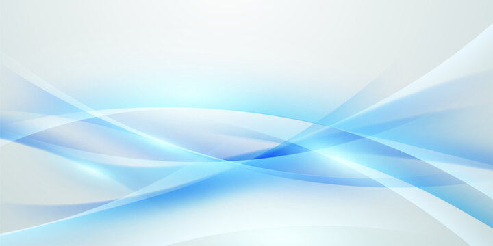 abstract blue wave background modern background design vector illustration