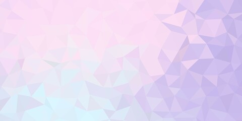 Obraz premium Abstract mosaic abstract backround. Light blue and gray triangular low poly style pattern.