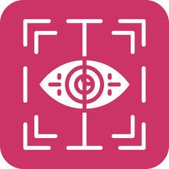 Vector Design Eye Scanner Icon Style