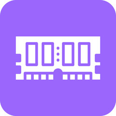 Vector Design RAM Icon Style