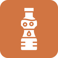 Vector Design Water Bottle Icon Style