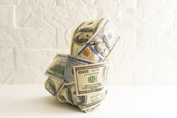 Money american hundred dollar bills