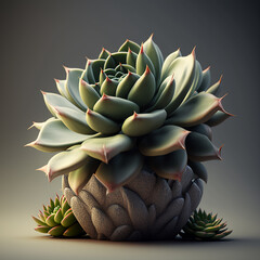 Fototapeta premium plant succulent portrait