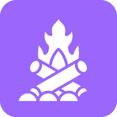 Vector Design Bonfire Icon Style