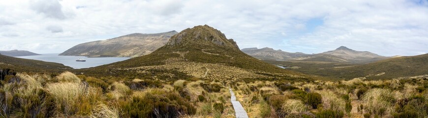 View from Campbell Island, New Zealand