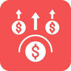 Vector Design Money Benefit Icon Style