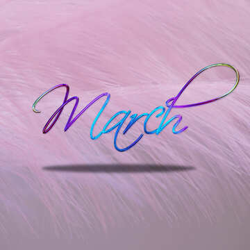 March in pink theme