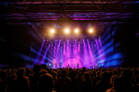 crowd at concert