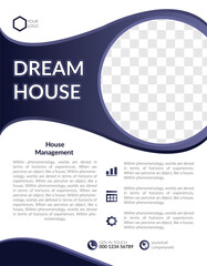 real estate flyer design template