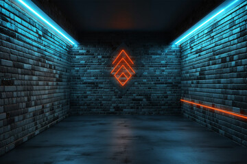 underground parking garage