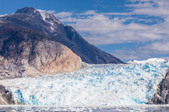 Ice calved from the South Sawyer Glacier in Tracy Arm-Fords Terror Wilderness, Southeast Alaska