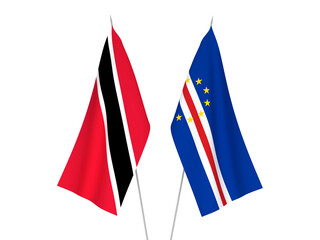Republic of Trinidad and Tobago and Republic of Cabo Verde flags